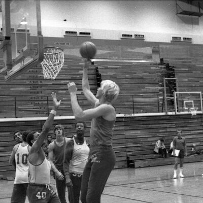 Seattle Supersonics at Capital Pavilion, St. Martin's University, Date unknown: Frame 35b