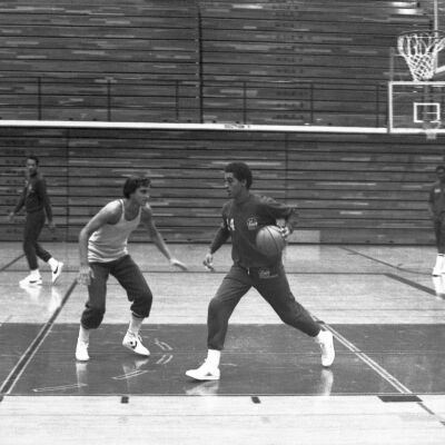 Seattle Supersonics at Capital Pavilion, St. Martin's University, Date unknown: Frame 36a