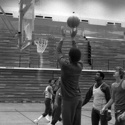 Seattle Supersonics at Capital Pavilion, St. Martin's University, Date unknown: Frame 36b