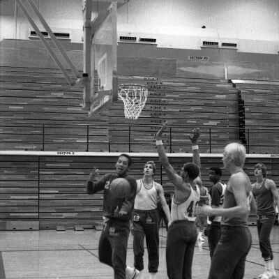 Seattle Supersonics at Capital Pavilion, St. Martin's University, Date unknown: Frame 37b