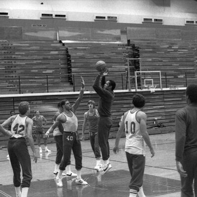 Seattle Supersonics at Capital Pavilion, St. Martin's University, Date unknown: Frame 38b