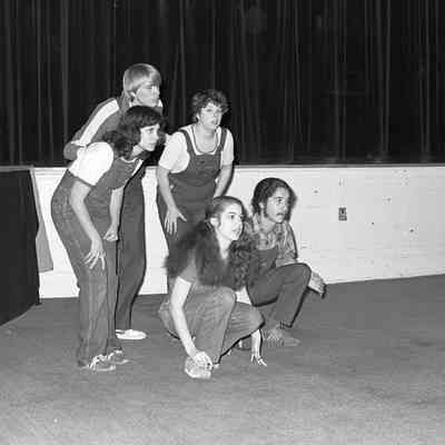 Unidentified actors, "Woley and the Hairy Man," Capitol Contemp. Theatre, Date unknown: Frame 5