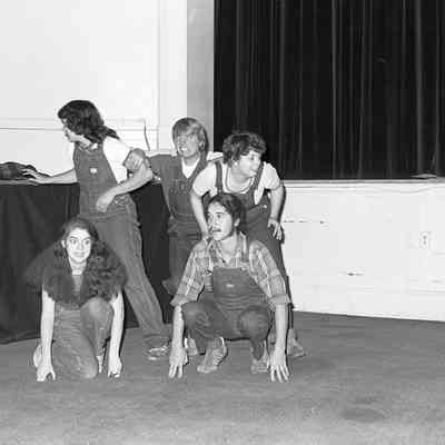 Unidentified actors, "Woley and the Hairy Man," Capitol Contemp. Theatre, Date unknown: Frame 7