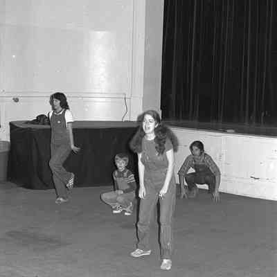 Unidentified actors, "Woley and the Hairy Man," Capitol Contemp. Theatre, Date unknown: Frame 41
