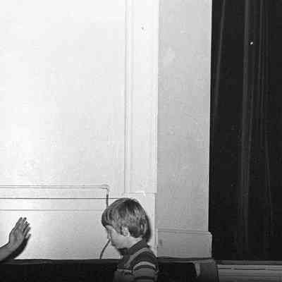 Unidentified actors, "Woley and the Hairy Man," Capitol Contemp. Theatre, Date unknown: Frame 44