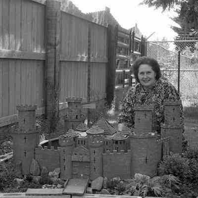 Lorenna Tindel's Ceramic Castle, unknown date