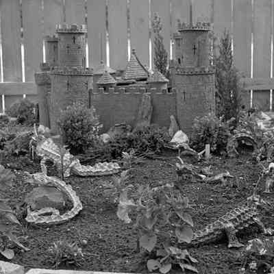 Lorenna Tindel's ceramic castle, Date unknown: Frame 25