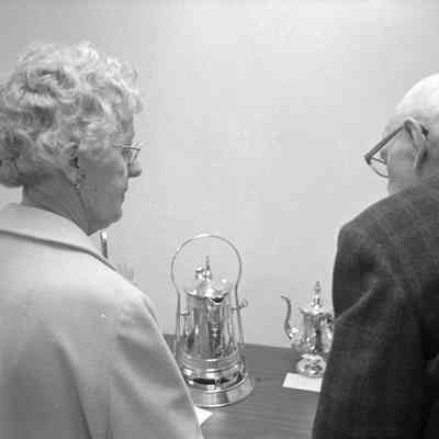 Unidentified people, Panorama Art Show, May 2, 1973: Frame 11c