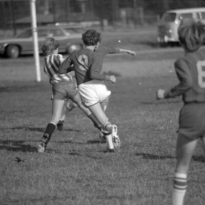 Soccer game, 1978: Frame 5b