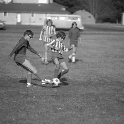 Soccer game, 1978: Frame 9b