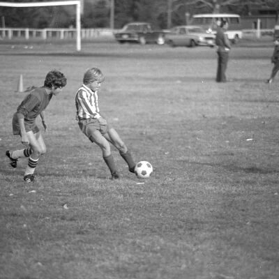 Soccer game, 1978: Frame 15b