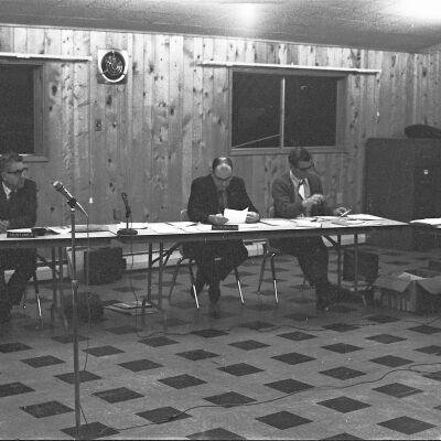 Ralph H. Klei, Sr., Tom Huntamer, Tom Buckingham, and Gene Asselstine, Date unknown: Frame 13a