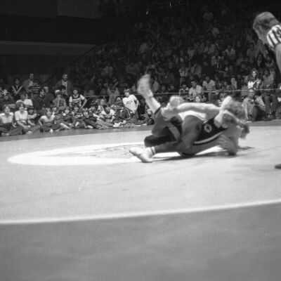 Championship wrestling match, 1977: Frame 44