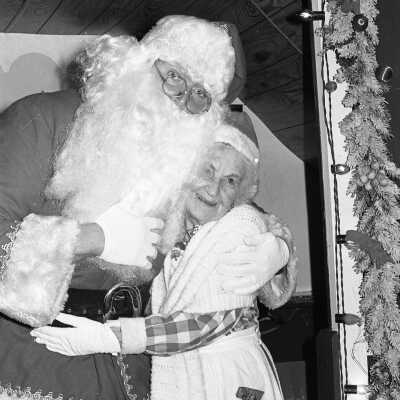 Santa at South Sound Center.: Frame 25a