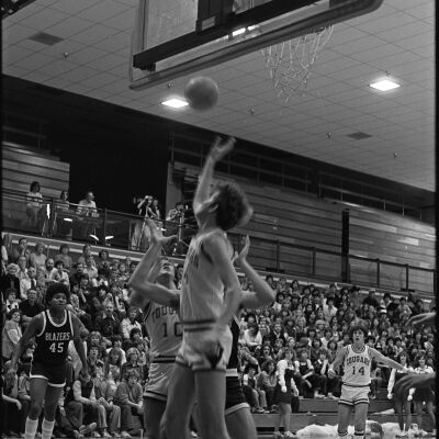 Timberline High School v. Capital High School basketball game, 1979: Frame 9