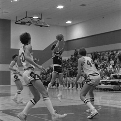 Timberline High School v. Capital High School basketball game, 1979: Frame 2