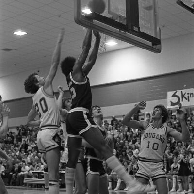 Timberline High School v. Capital High School basketball game, 1979: Frame 3