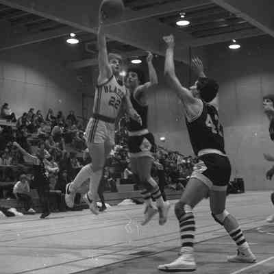 Timberline High School v. Capital High School basketball game, January 26, 1977: Frame 23c