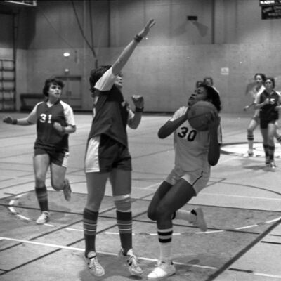 Timberline v. Hoquiam, Timberline High School gym, 1976: Frame 35d