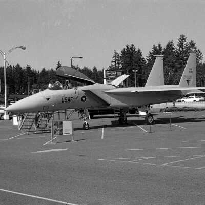 USAF Jet at South Sound Center, Unknown Date