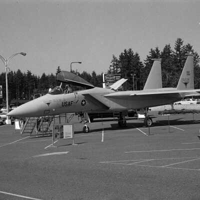 USAF Jet at South Sound Center, Unknown Date: Frame 44