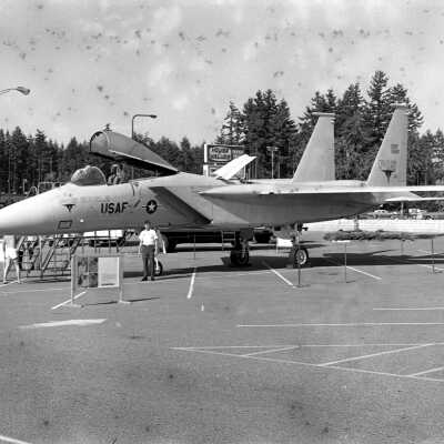 USAF Jet at South Sound Center, Unknown Date: Frame 5
