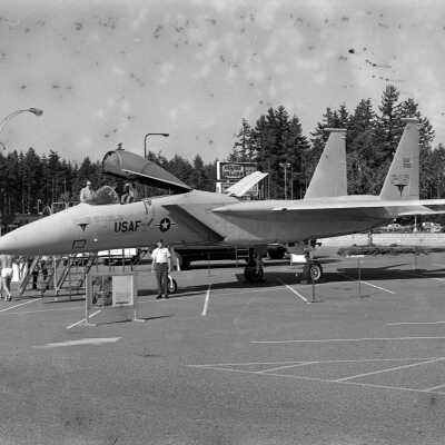 USAF Jet at South Sound Center, Unknown Date: Frame 6