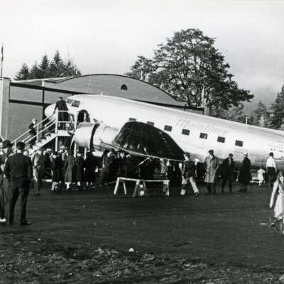 United Airlines Mainliner at Olympia Airport