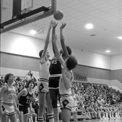 Timberline High School v. Capital High School basketball game, 1979: Frame 14