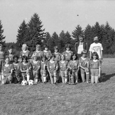 Rotary "Knock in the Grass" middle school soccer champions, August 2, 1979: Frame 10