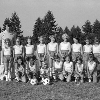 Rotary "Knock in the Grass" elementary school soccer champions, August 2, 1979: Frame 11