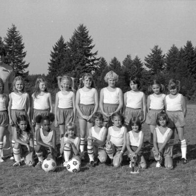 Rotary "Knock in the Grass" elementary school soccer champions, August 2, 1979: Frame 12