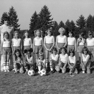Rotary "Knock in the Grass" elementary school soccer champions, August 2, 1979: Frame 13