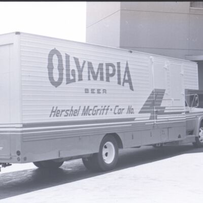 Olympia Beer car #4, 1975: Frame 25