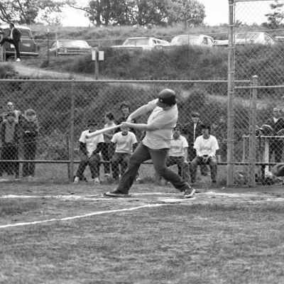 James Allen Hoey Benefit Baseball Game, Homann Park, Lacey, WA, 1973: Frame 26A