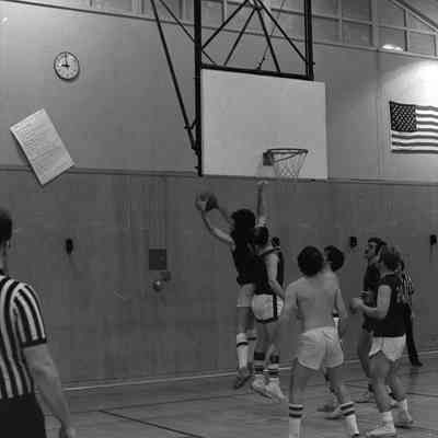 Mens' basketball game, January 26, 1977: Frame 43d