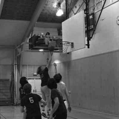 Mens' basketball game, January 26, 1977: Frame 40d