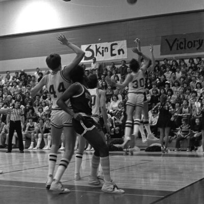 Timberline High School v. Capital High School basketball game, 1979: Frame 35
