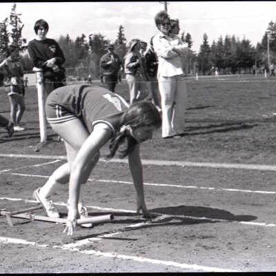 North Thurston High School Track Meet, 1975: Frame 41d