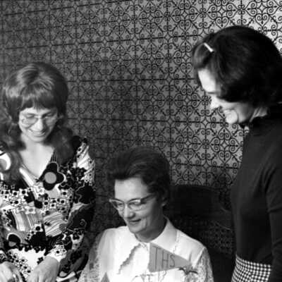 North Thurston District Faculty Wive's Tea, 1973