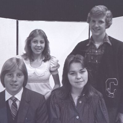 Unidentified people, 1977: Frame 16