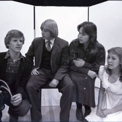 Unidentified people, 1977: Frame 18