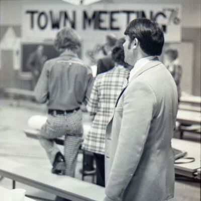 Unidentified people, 1976: Frame 5a