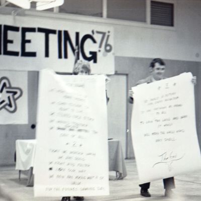 Unidentified people, 1976: Frame 6a