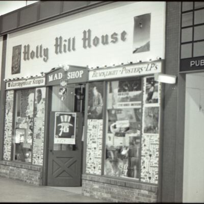 Storefront in a mall, Date unknown: Frame 7f