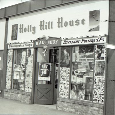 Storefront in a mall, Date unknown: Frame 11f