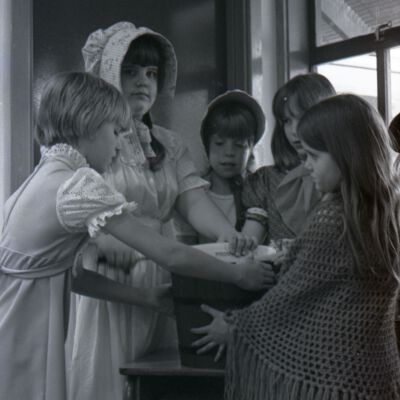 Unidentified girls, Date unknown: Frame 30c