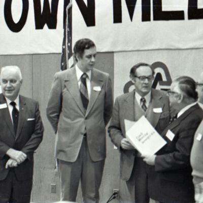 Unidentified men, 1976: Frame 33b
