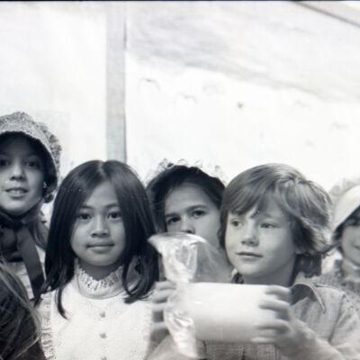 Unidentified children, Date unknown: Frame 34c