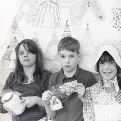 Unidentified children, Date unknown: Frame 37c